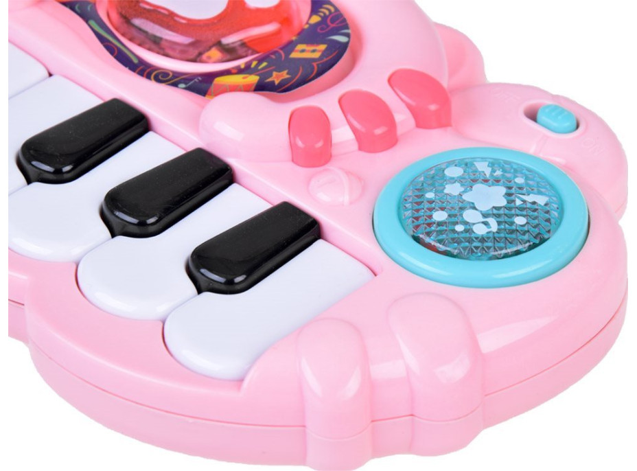 JOKOMISIADA Interaktivní piano růžové