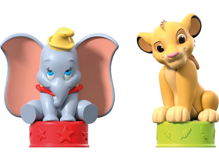 CLEMENTONI Soft Clemmy Hrací sada s knížkou Disney Simba a Dumbo
