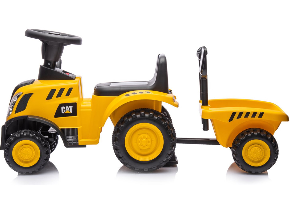 CHIPOLINO Odrážedlo Traktor CAT Yellow
