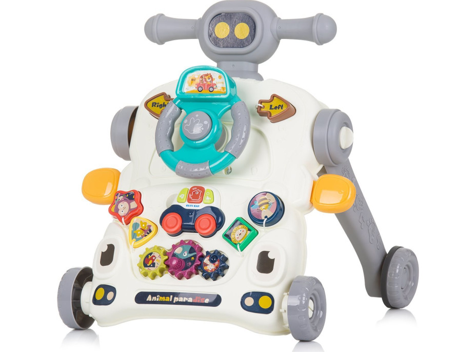 CHIPOLINO Chodítko interaktivní 3v1 Car Multicolor