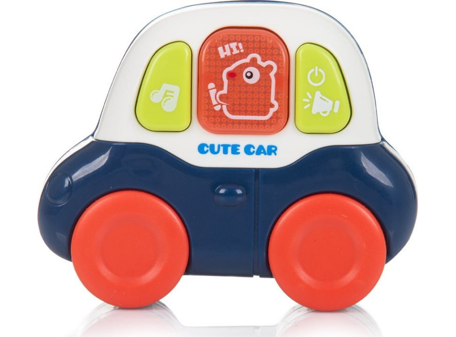 CHIPOLINO Chodítko interaktivní 3v1 Car Blue
