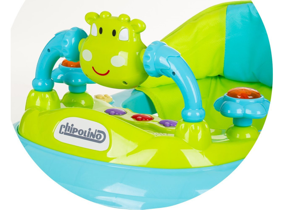 CHIPOLINO Chodítko interaktivní Little Cow Blue, Green