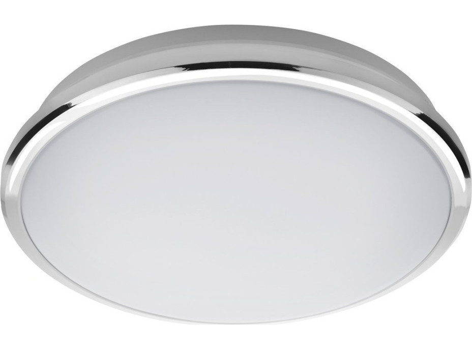 Sapho SILVER stropní LED svítidlo, Ø 28cm, 10W, 230V, 3000K/4000K/6500K, chrom AU480