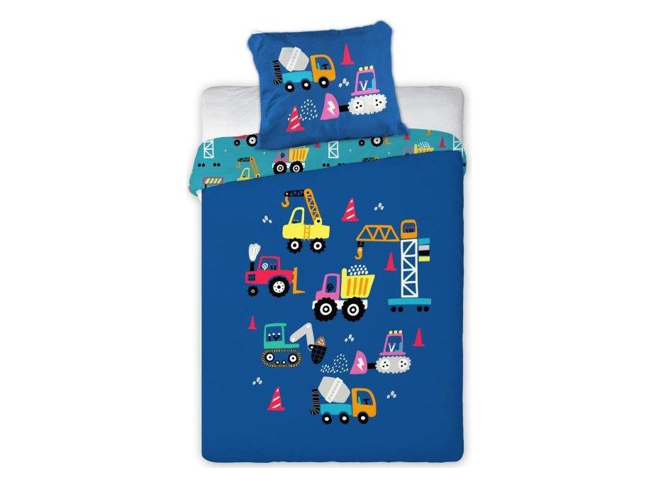 Dětské bavlněné povlečení do postýlky 135x100 cm CUDDLES - Stavební technika