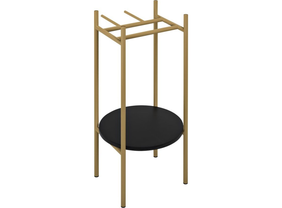 Sapho PUNO podstavec pod kulatá umyvadla 375x830x448xmm, zlato mat SKA380-5