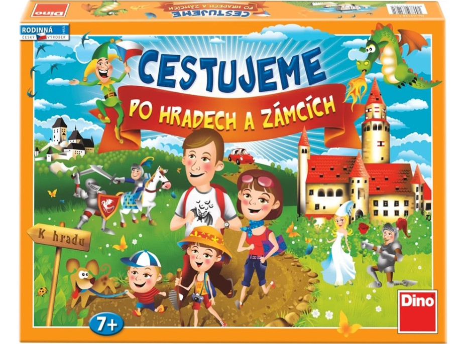 Dino Rodinná hra Cestujeme po hradech a zámcích