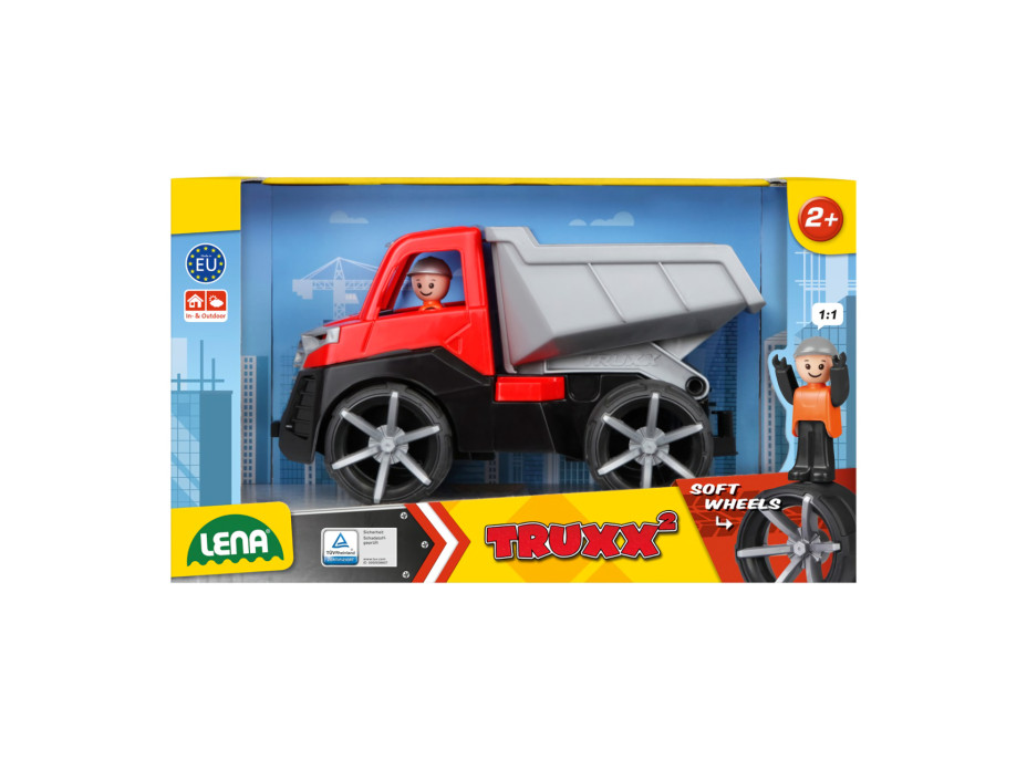 Lena TRUXX 2 Auto sklápěč, ozdobný karton