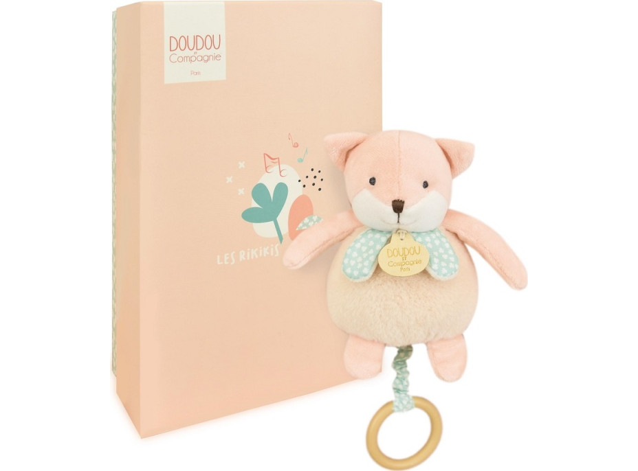 Doudou Plyšová liška hrající melodii 20 cm