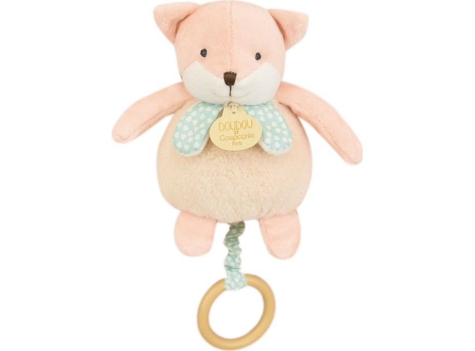 Doudou Plyšová liška hrající melodii 20 cm