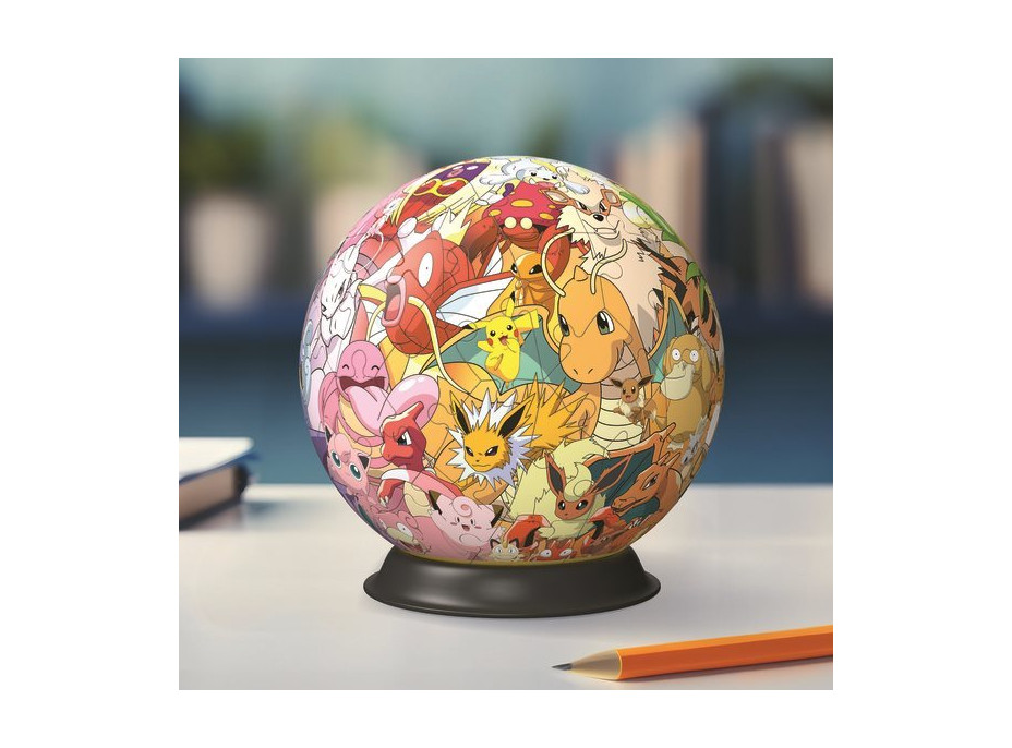 RAVENSBURGER 3D Puzzleball Pokémoni 72 dílků