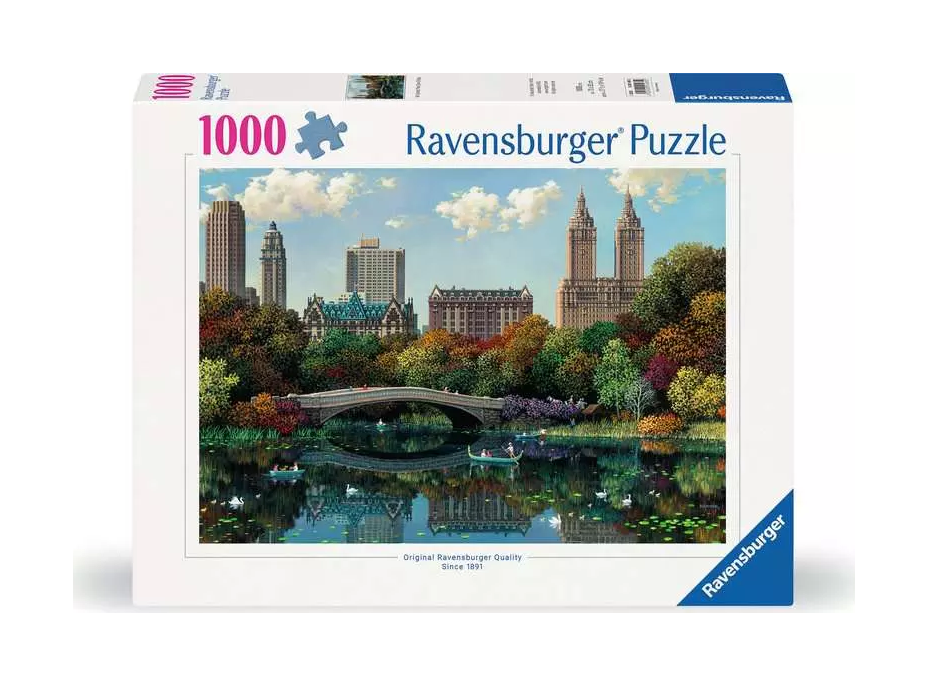 RAVENSBURGER Puzzle Central Park v New Yorku 1000 dílků