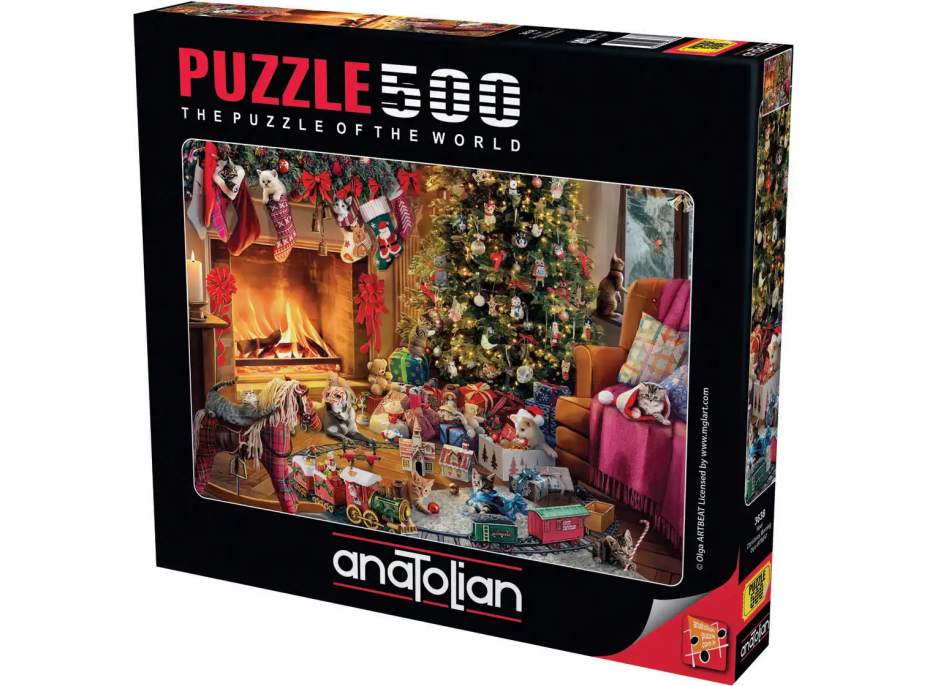 ANATOLIAN Puzzle Vánoční ráno 500 dílků