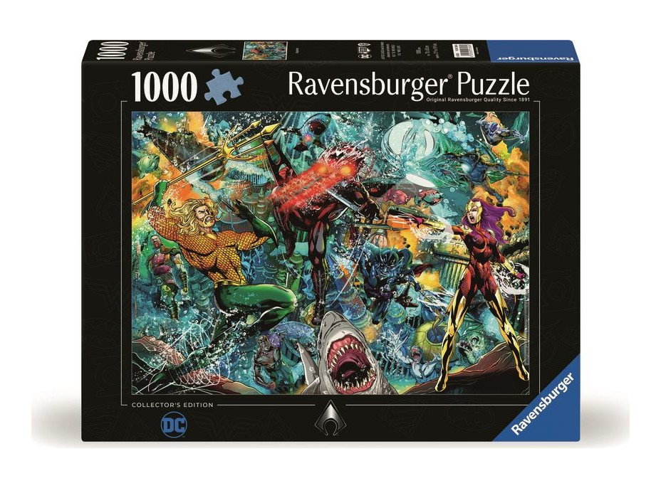 RAVENSBURGER Puzzle Aquaman 1000 dílků