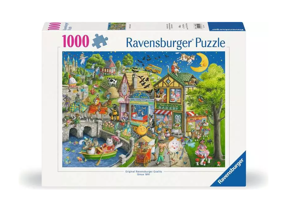 RAVENSBURGER Puzzle Mother Gooseville 1000 dílků