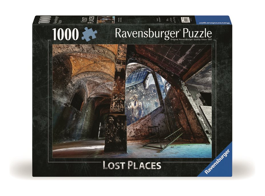 RAVENSBURGER Puzzle Ztracená místa: Klenutá chodba 1000 dílků