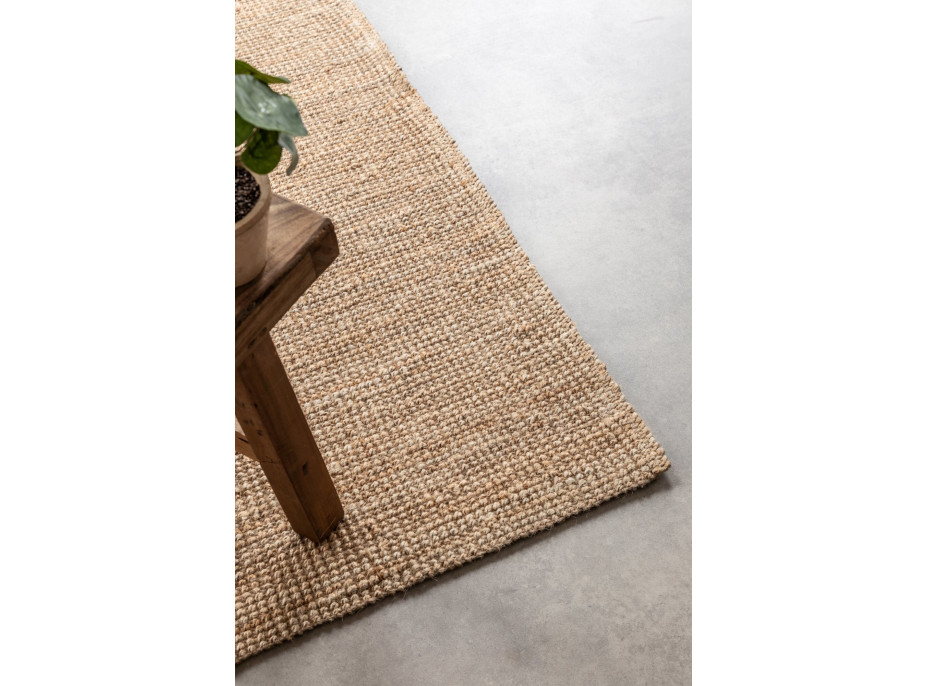 Běhoun Bouclé Jute 105974 Natural Golden