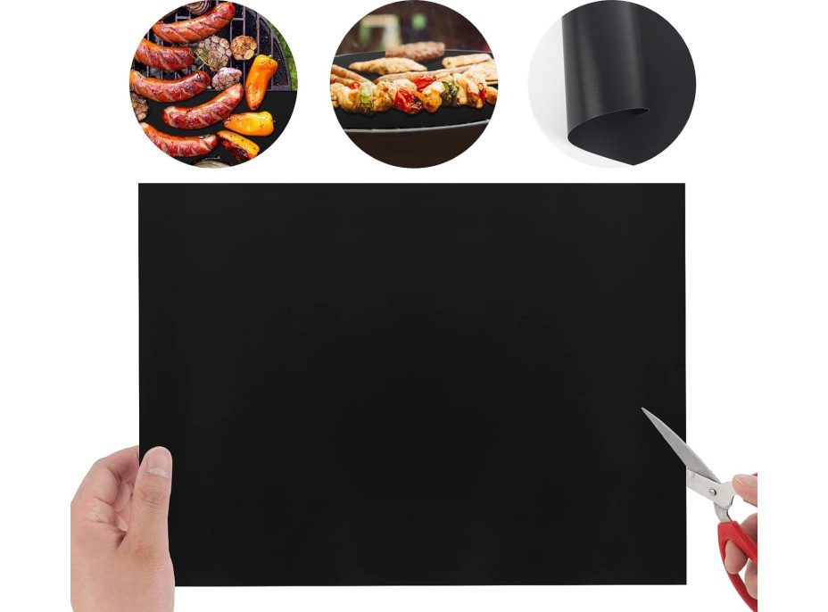 Grilovací teflonová podložka TAPIS - sada 4 kusů
