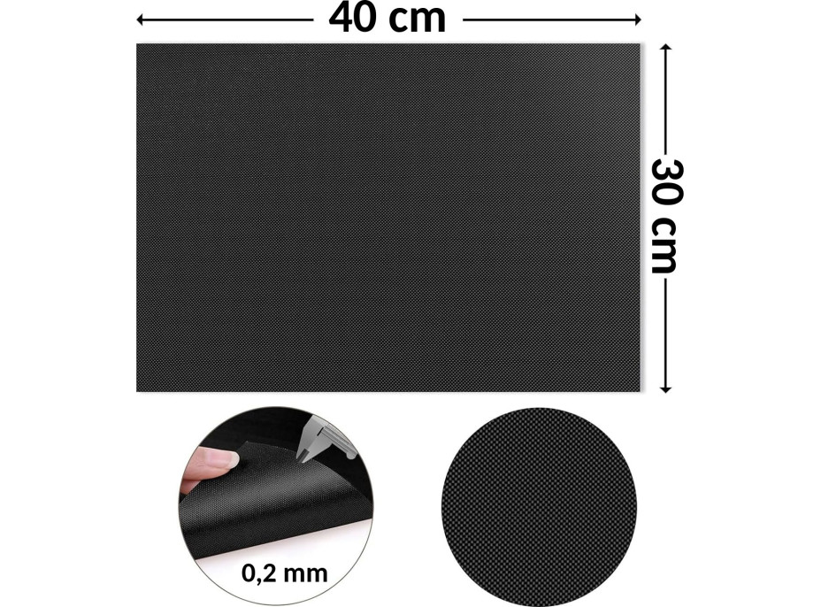 Grilovací teflonová podložka TAPIS - sada 4 kusů