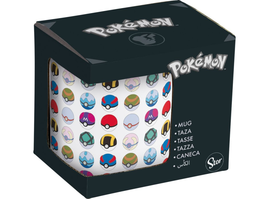 STOR Hrneček keramický 315ml Pokémon