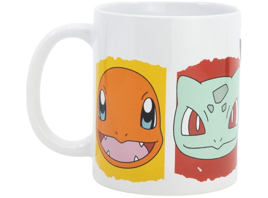 STOR Hrneček keramický 325 ml Obličeje Pokémonů