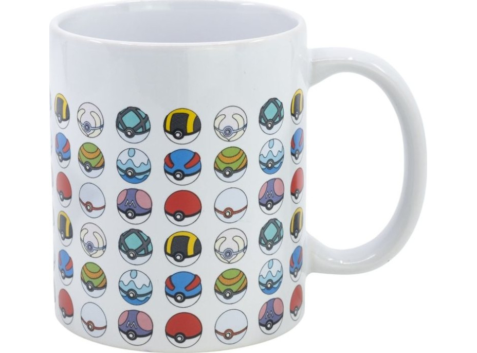 STOR Hrneček keramický 325 ml Pokeballs