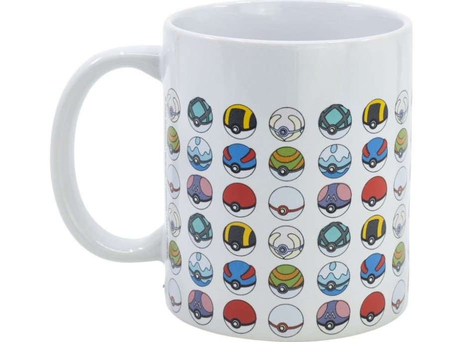 STOR Hrneček keramický 325 ml Pokeballs