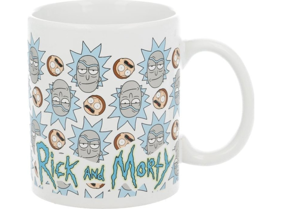 STOR Hrneček keramický 325 ml Rick & Morty Faces