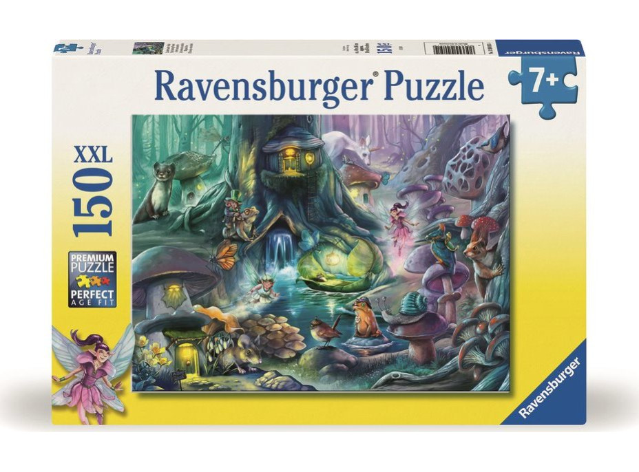 RAVENSBURGER Puzzle Kouzelný les XXL 150 dílků