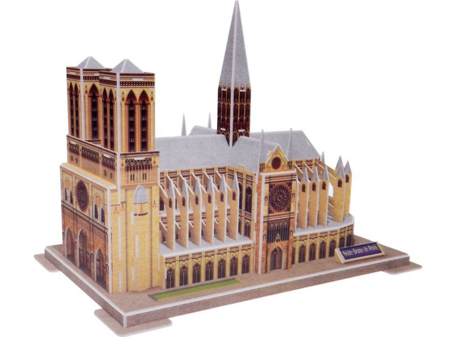 JOKOMISIADA 3D puzzle Katedrála Notre Dame, Paříž 77 dílků