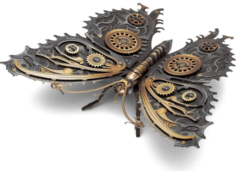 METAL EARTH 3D puzzle Steampunkový motýl
