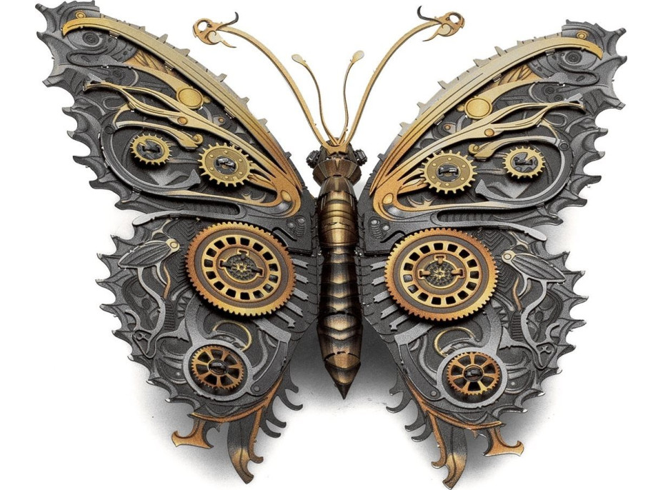 METAL EARTH 3D puzzle Steampunkový motýl