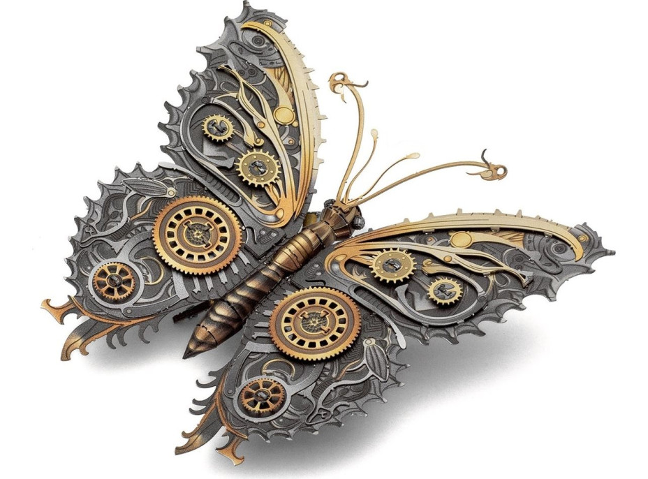 METAL EARTH 3D puzzle Steampunkový motýl