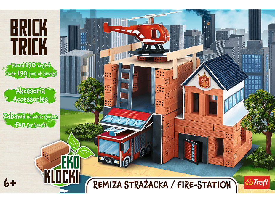 TREFL BRICK TRICK Hasičská zbrojnice XL