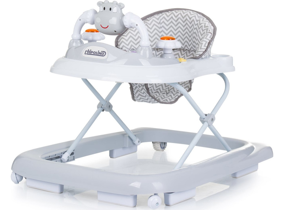 CHIPOLINO Chodítko interaktivní Little Cow Grey
