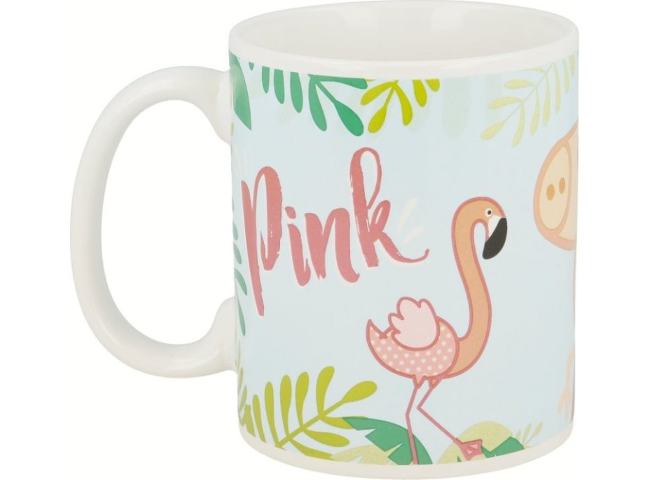 STOR Hrneček keramický 325 ml Prasátko Peppa Flamingo