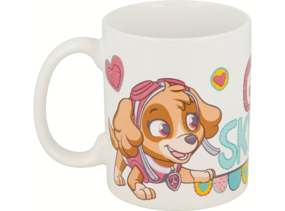 STOR Hrneček keramický 325 ml Tlapková patrola: Skye