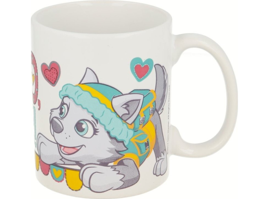 STOR Hrneček keramický 325 ml Tlapková patrola: Skye