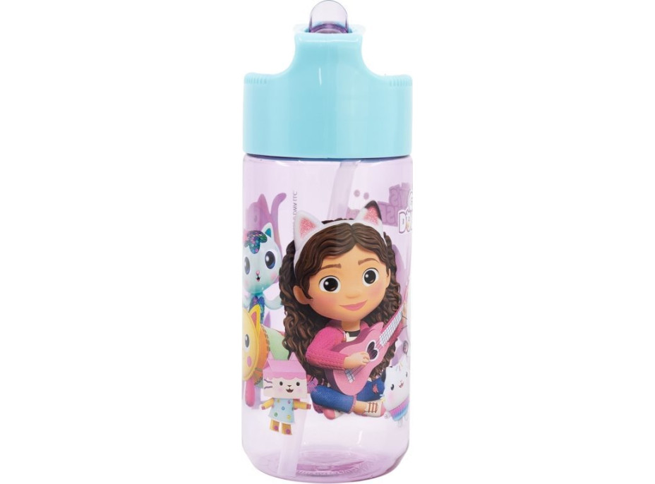 STOR Láhev na pití Tritan Gábinin kouzelný domek 430 ml