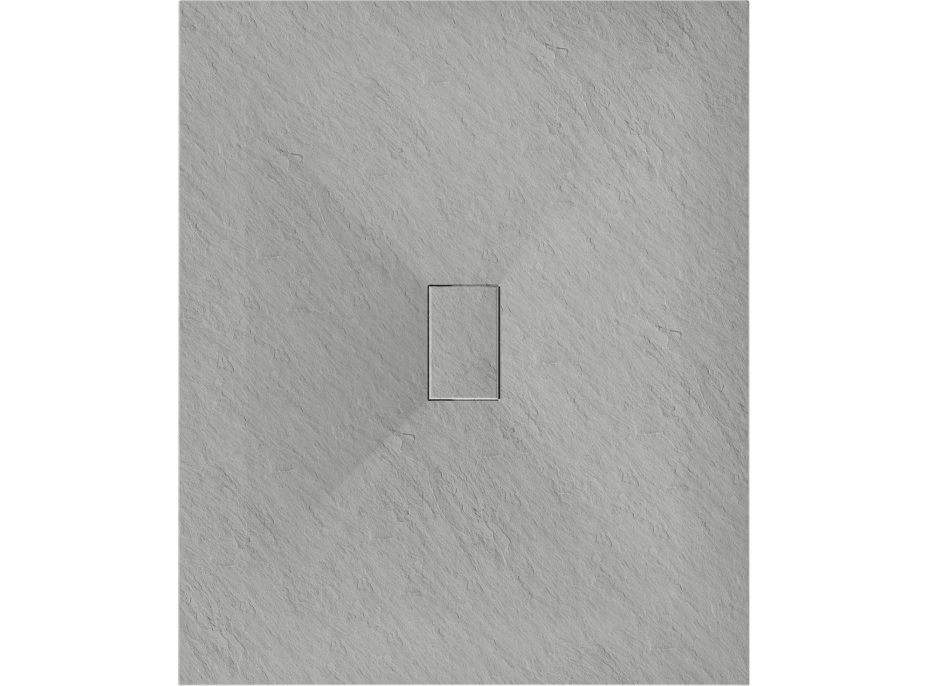 Sprchová SMC vanička MEXEN HUGO 100x120 cm - šedá, 42611012