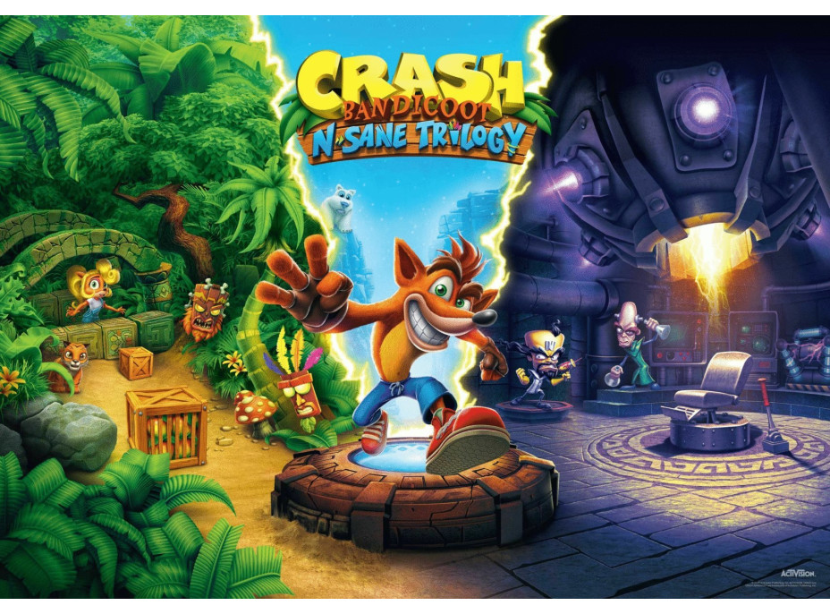 GOOD LOOT Puzzle Crash Bandicoot: N. Sane Trilogy 1000 dílků