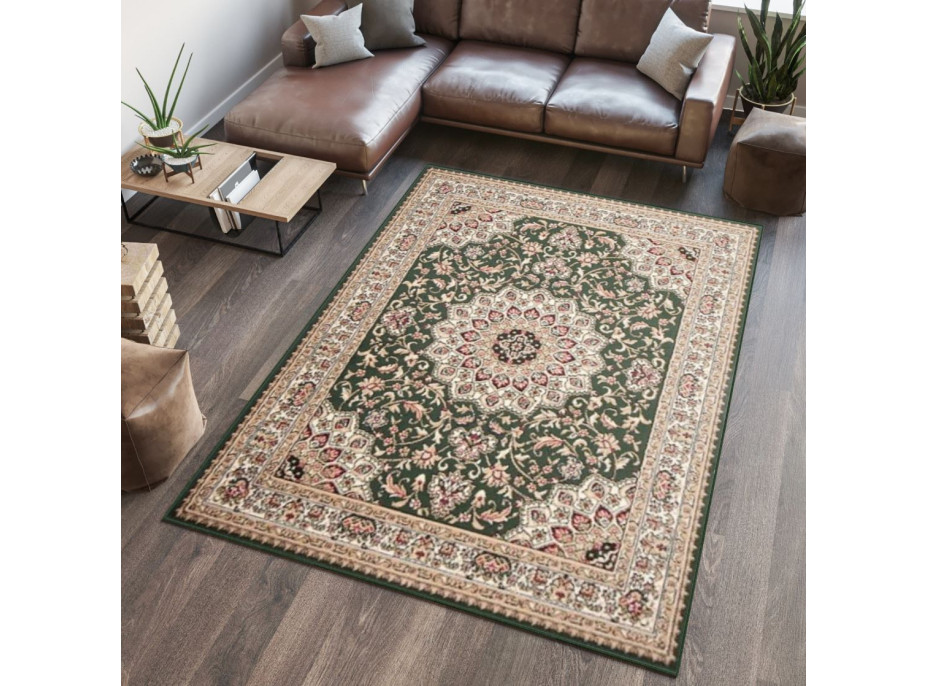 Kusový koberec ATLAS Marino - béžový/zelený