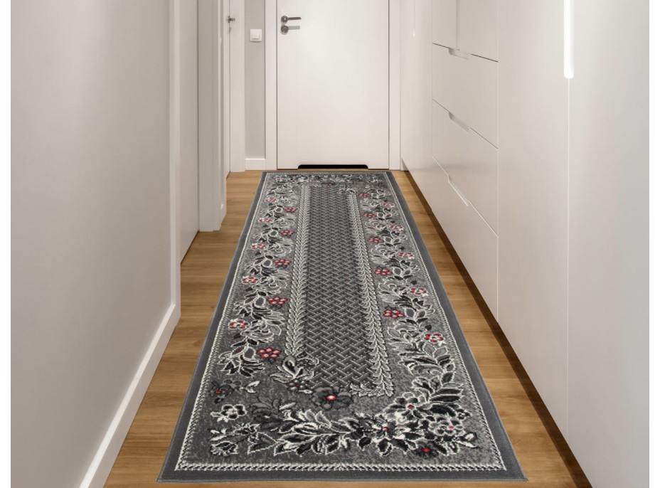 Běhoun TAPIS Flora - šedý Běhoun TAPIS Flora - šedý