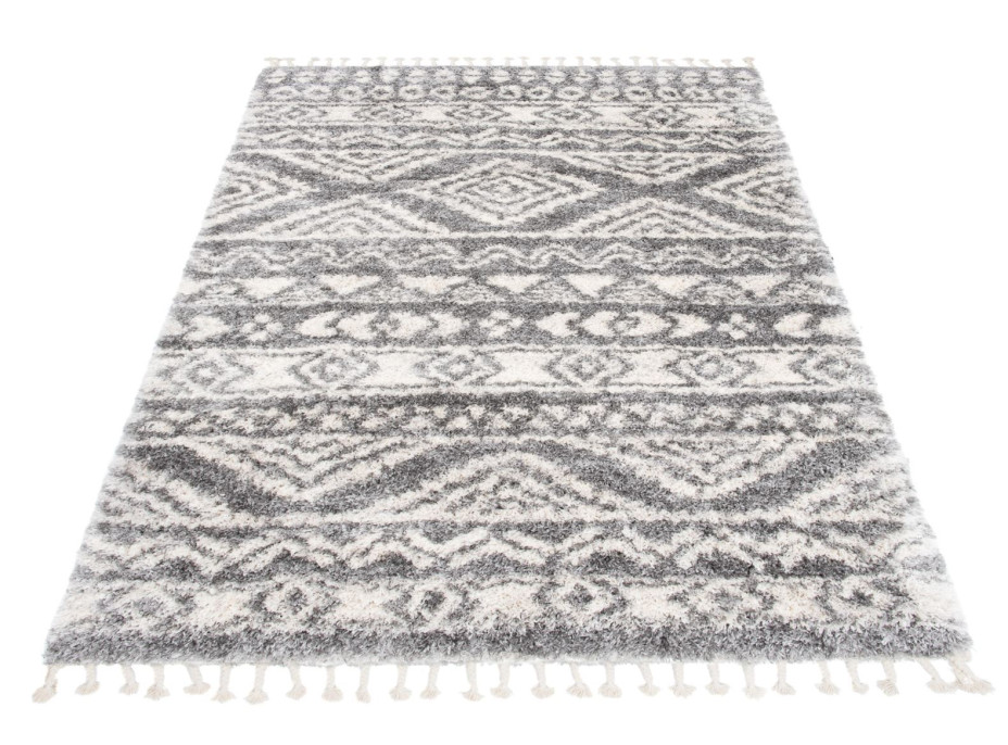 Kusový koberec AZTEC tmavě šedý - typ B