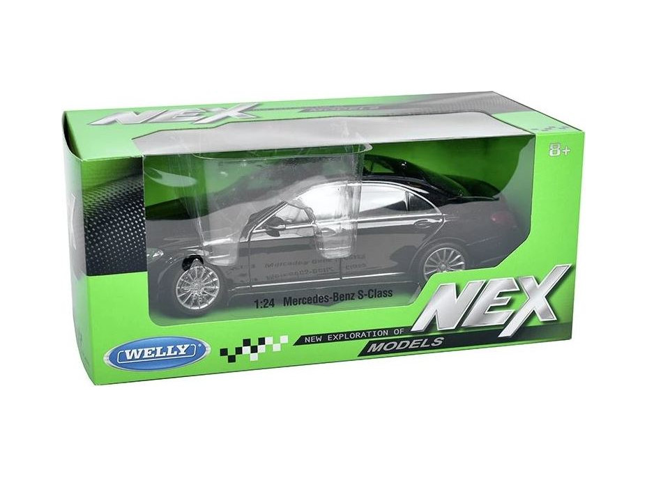 Welly Mercedes-Benz S-Class 1:24 černý