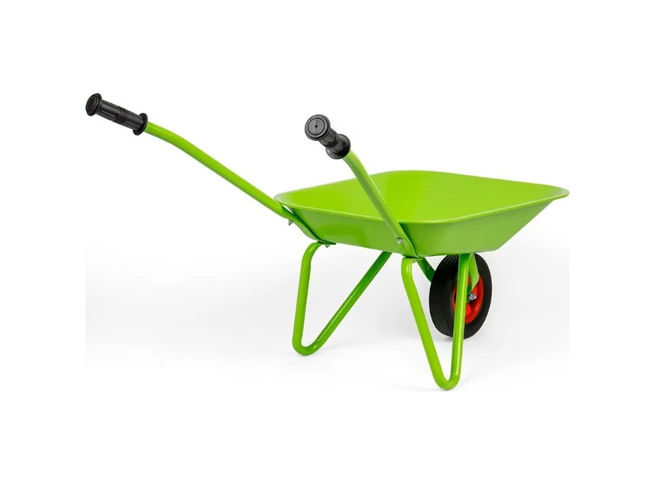 Bigjigs Toys Zahradní kolečko zelené