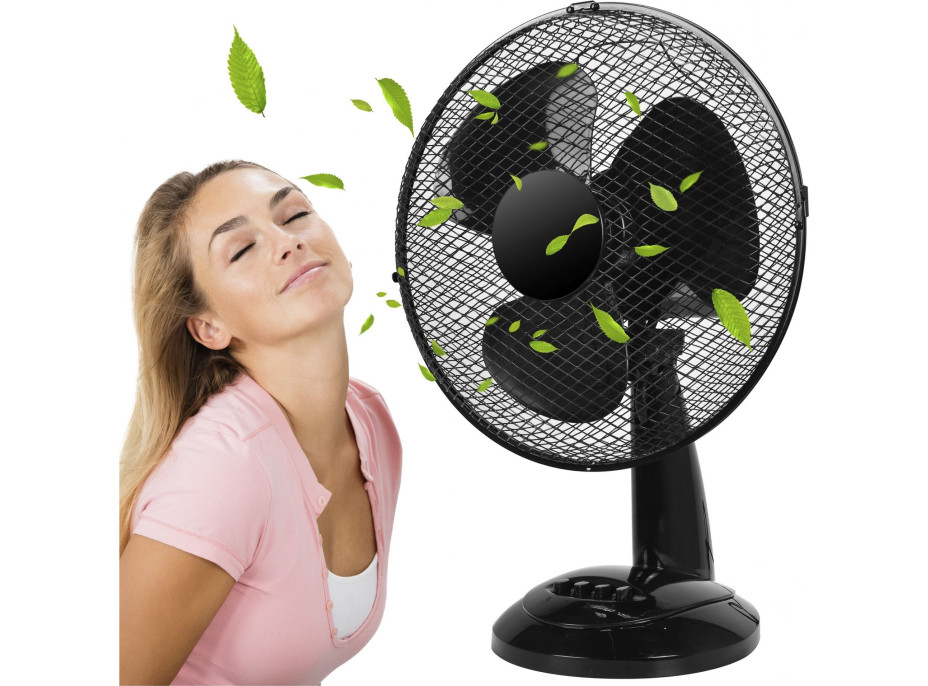 Stolní ventilátor FRIO - černý