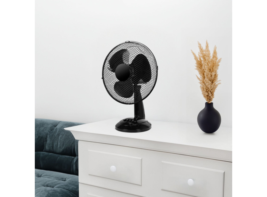 Stolní ventilátor FRIO - černý