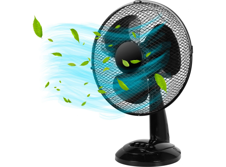 Stolní ventilátor FRIO - černý