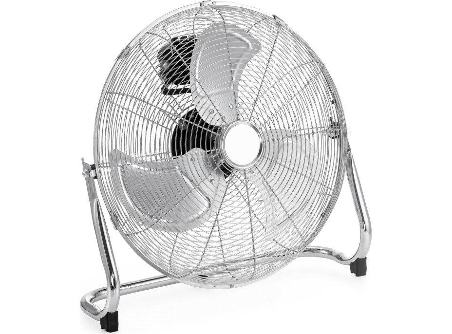 Podlahový ventilátor TYBER - stříbrný