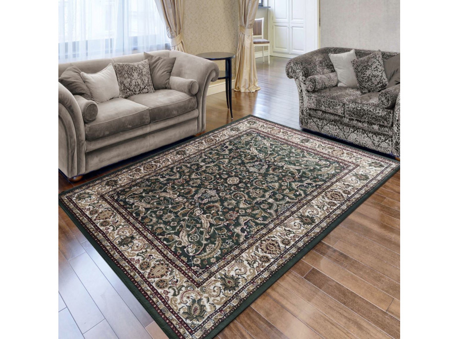 Kusový koberec NOBLE exclusive - tmavě zelený